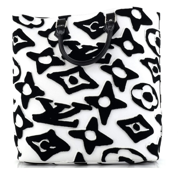 Louis Vuitton Cabas Limited Edition Urs Fischer Tufted Monogram Canvas White - Picture 3 of 7